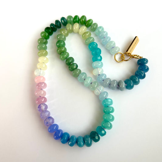 Ocean Rainbow Gems Halskæde