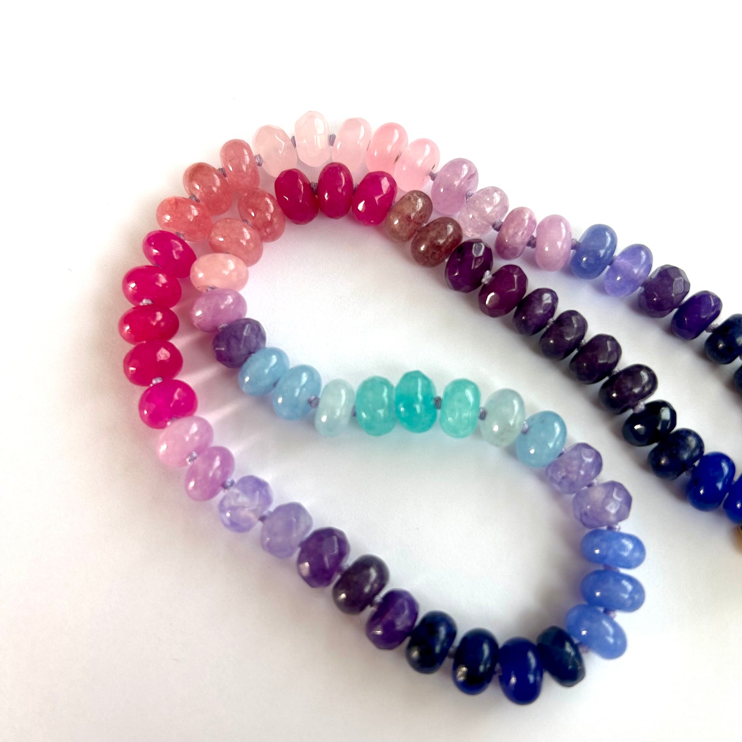 Bubblegum Rainbow Gems Halskæde