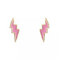 Pink Lightning Øreringe